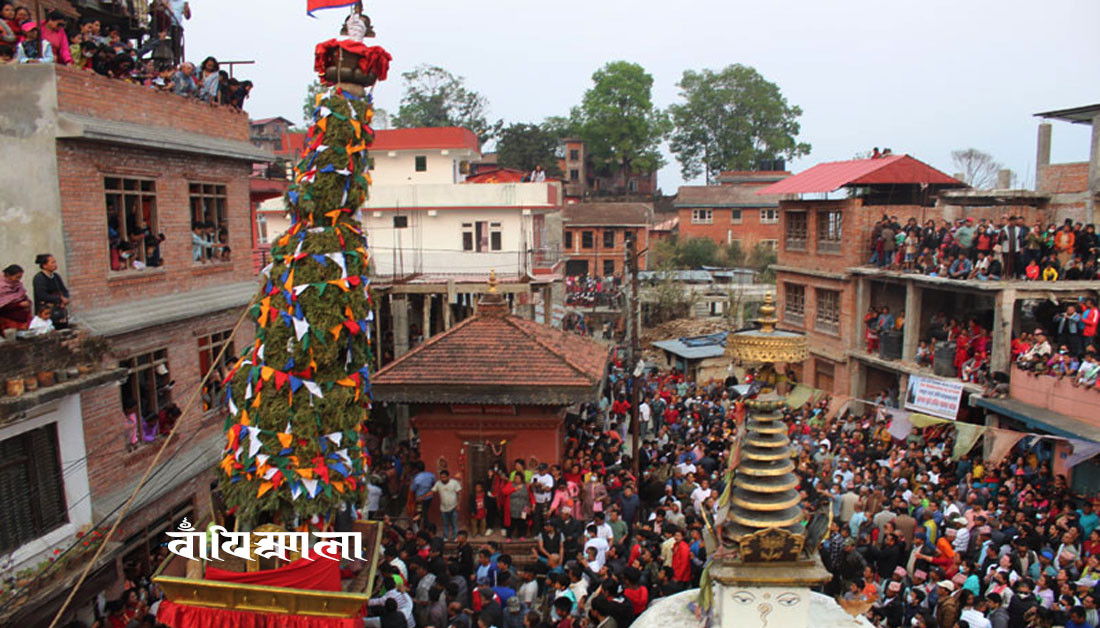 प्राचिन शहर दोलखाको रातो मच्छिन्द्रनाथ (बुग्देउ) को जात्रा चैत्र १९ देखि शुरु